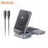 Mcdodo CH-5190 Qi2 Foldable Charging Station 15W+5W+2.5W Magnetic Wireless Charger Dock for Earbud Watch Phone with USB-C Cable